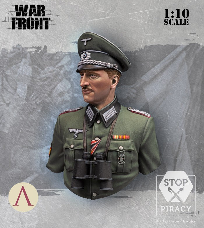 Scale 75 SW10-001 Busts Warfront Blaue Division Officer 1:10