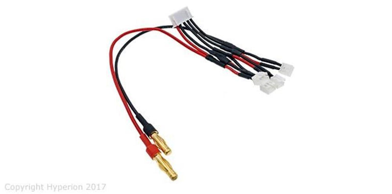 Hyperion HP-CHGBLCL-MCP4PS Series Charge & Balancing Cable for 4pcs PHR-2P 1S Li - Hobby City NZ