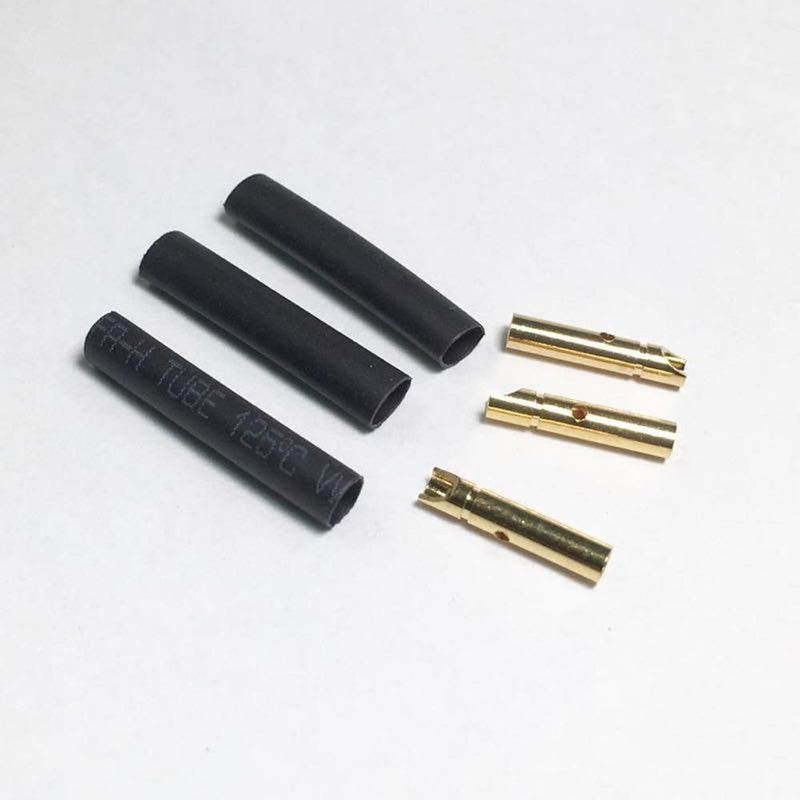 Hyperion HP-CONN-20S-03F 2.0mm Short Gold Connectors (3 Female)