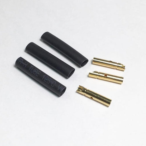 Hyperion HP-CONN-20S-03F 2.0mm Short Gold Connectors (3 Female) - Hobby City NZ