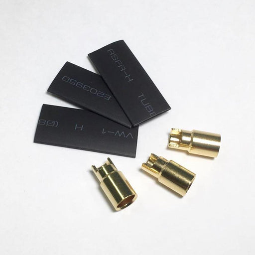 Hyperion HP-CONN-60-03F 6.0MM GOLD CONNECTORS - 3 FEMALE - Hobby City NZ