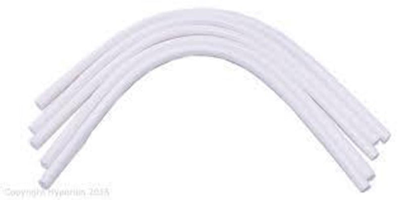 Hyperion HP-GLUESTKW HEAT RESISTANT WHITE HOT GLUE STICKS 7 X 300MM (5PC) - Hobby City NZ