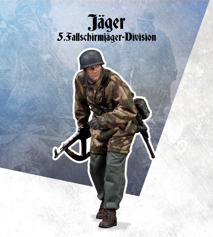 Scale 75 SW35-040 Figures Warfront Jager 5.Fallschirmjager-Division  35mm