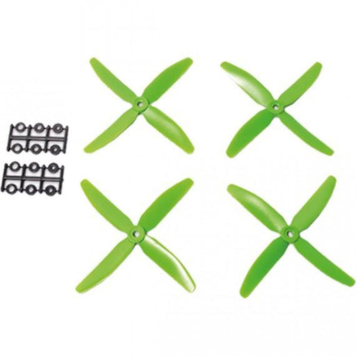 xHyperion HP-P05040G4SET2 5X4 FOUR-BLADE PROP GREEN (CW & CCW 2 PAIRS) (7537631330541)