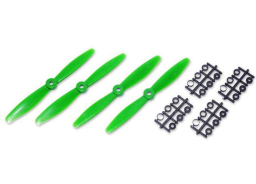 xHyperion HP-P05046GSET2 5X4.6 Bullnose Style Prop Green (CW & CCW 2 pairs) - Hobby City NZ