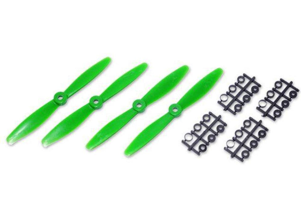 xHyperion HP-P05046GSET2 5X4.6 Bullnose Style Prop Green (CW & CCW 2 pairs) (7537633722605)