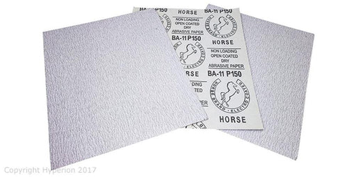 Hyperion HP-TLSANDPPR150 ABRASIVE SANDING PAPER (150 GRIT) - A4 SIZE - Hobby City NZ