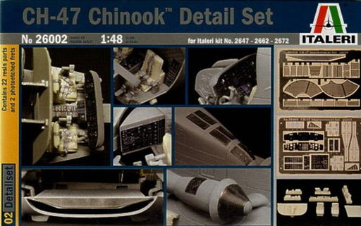 Italeri 26002 1/48 CH-47 CHINOOK DETAIL SET (8339682689261)
