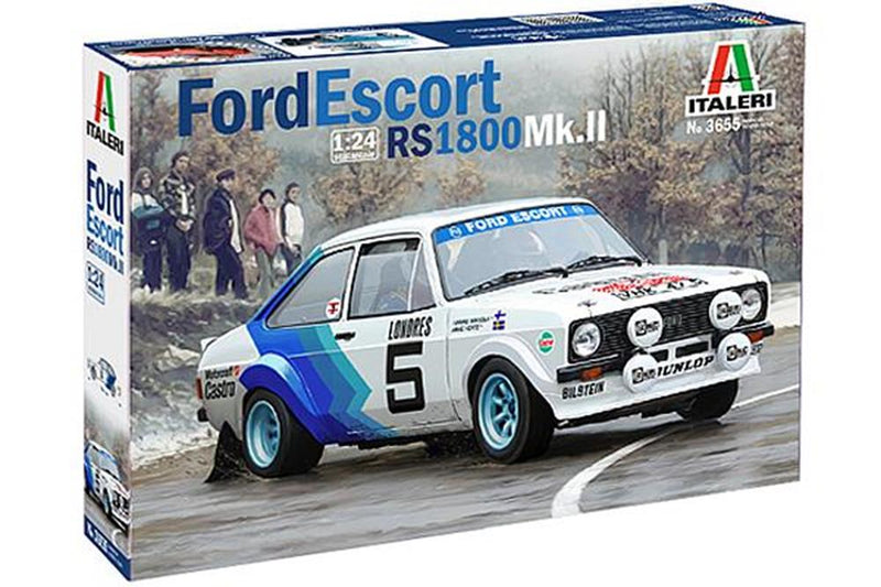 Italeri 3655 1/24 FORD ESCORT Mk II RS 1800 RALLY (8941164200173)