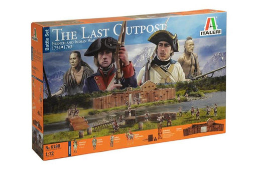 Italeri 6180  1/72 French & Indian War The Last Outpost (8756644151533)