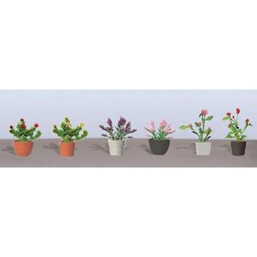 cJTT Scenery 95565 1/100 Assorted P/Flower Plants (6) (8324605608173)
