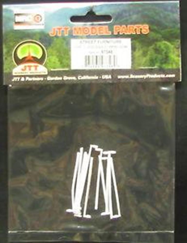 JTT Scenery 97348 1/200 Parking Lot Light Wh (12