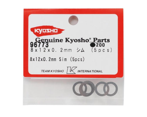 Kyosho 96773 8x12x0.2 Shims Repl.BS053 - Hobby City NZ
