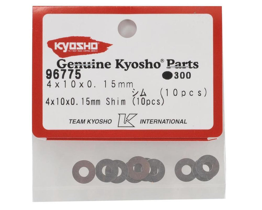 Kyosho 96775 4x10x0.15 Shims Repl.BS053 (6661669617713)