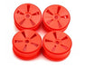 Kyosho IFH001KR 1/8 Dish Wheel Red (4) (8324618092781)