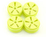 Kyosho IFH001KY 1/8 Dish Wheel Yellow (4) (8324618158317)