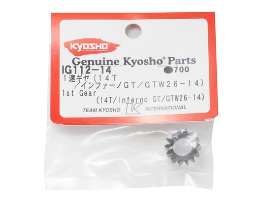 zKyosho IG112-14 PC Pinion 14T (Repl.GTW26-14) (7540469661933)
