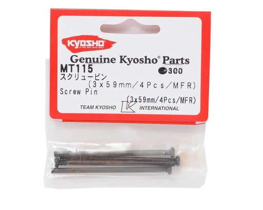 Kyosho MT115 MFR 3x59 Screw Pin (4) (8324619698413)