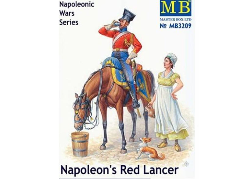 Master Box MB3209 1/32 Napoleon's Red Lancer Napoleonic Wars Series (8967461830893)