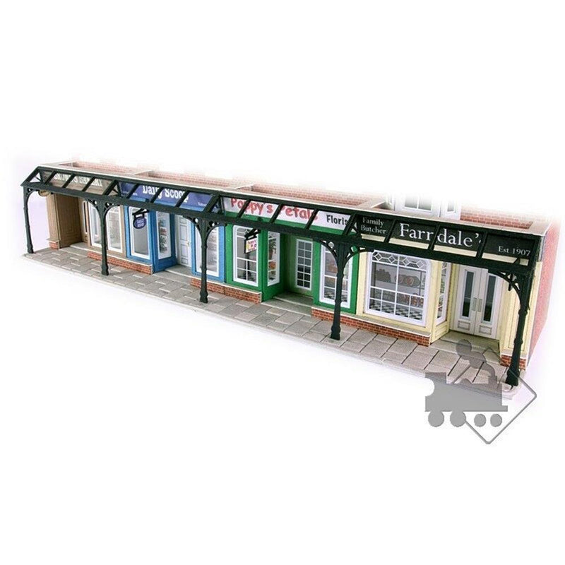 Metcalfe PO572 OO/HO Arcade Extension for Shop Front - Hobby City NZ (7757018792173)