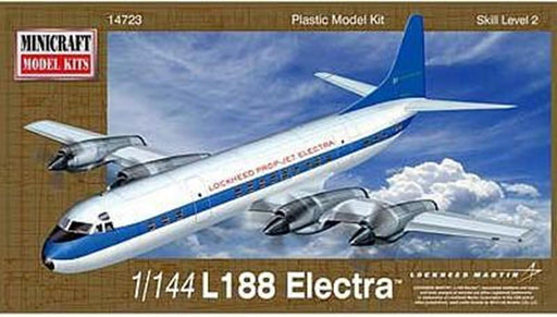 Minicraft Model Kits 14723 1/144 L-188 Electra Demonstrator (8144079028461)