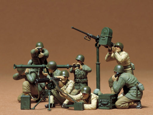 Tamiya 35086 1/35 U.S. Gun and Mortar Team Military Miniature Series no.86 (8278224470253)