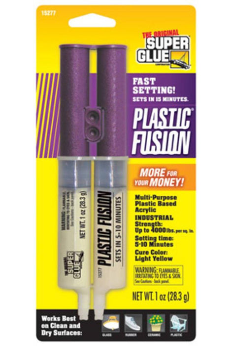 Super Glue 15277 Plastic Fusion Epoxy