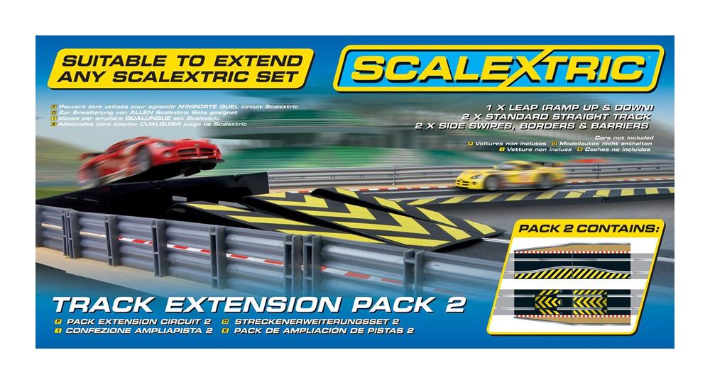 Scalextric C8511 Track Ext. Pack 2 Leap/Side (7540514750701)