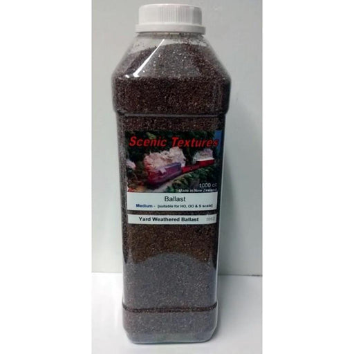 Scenic Textures BM2 Ballast 1L Yard Weathered Brown (Med) (7540517535981)