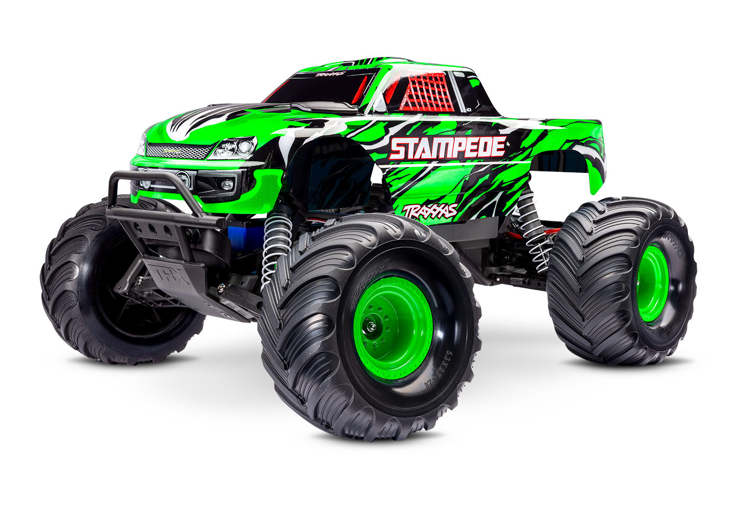 Traxxas Stampede HD RC Stadium Truck - 36254-8 - TRX36254-8-GRNX
