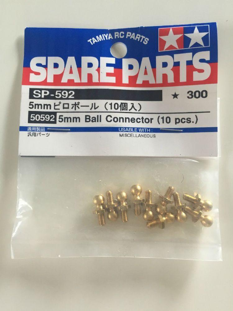 Tamiya 50592 5MM BALL CONNECTOR     (10 PCE