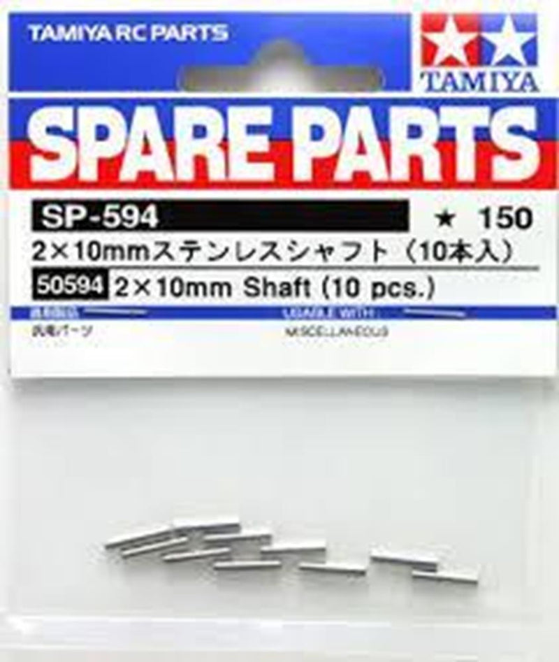 Tamiya 50594 2 X 10MM SHAFT         (10 PCE - Hobby City NZ