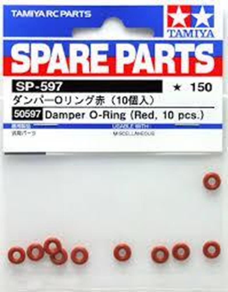 Tamiya 50597 O Ring Red (10) - Hobby City NZ