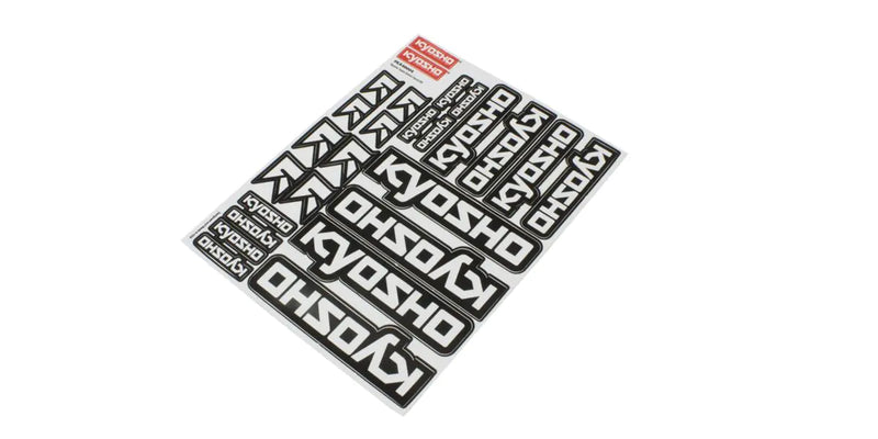 Kyosho 36275 Kyosho TeamDriver Decals Black (8745087598829)
