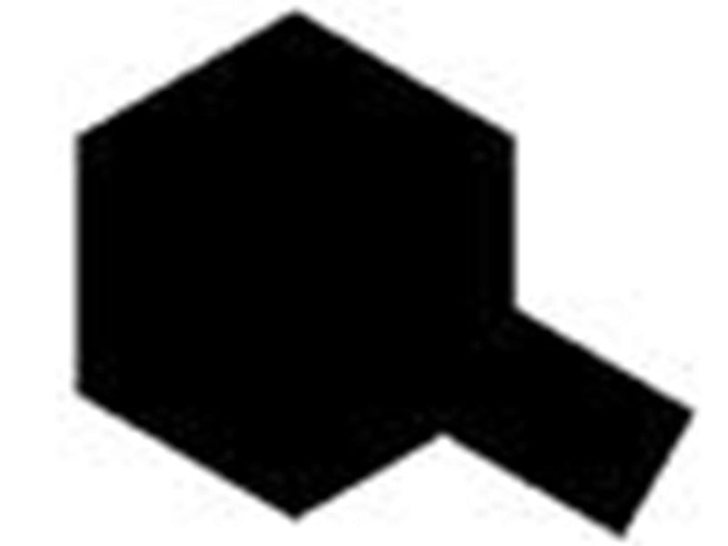 Tamiya 80018 X-18 Semi-Gloss Black Enamel Pottle 10ml