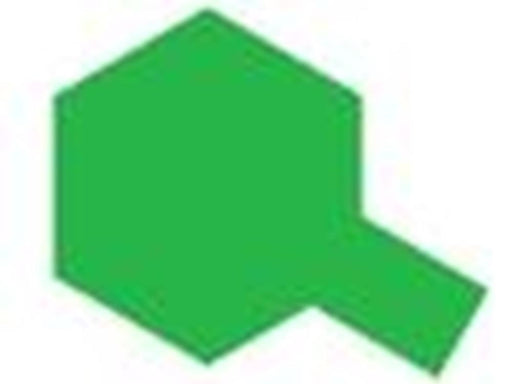 Tamiya 80025 X-25 Gloss Clear Green Enamel Pottle 10ml (7540546240749)