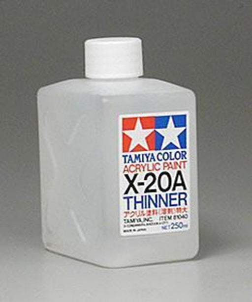 Tamiya 81040 X-20A Acrylic Thinner 250ml (8225538801901)