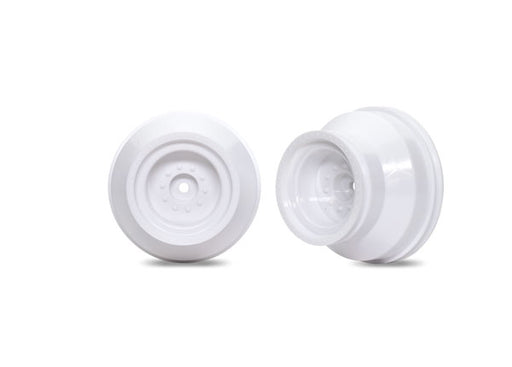 Traxxas 3664-WHT Monster Truck Dual-Profile White Wheels (2) (9070149763309)