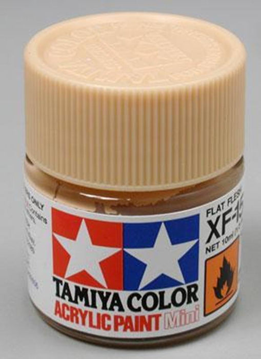 Tamiya 81715 XF-15 Flat Flesh Acrylic Mini Pottle 10ml (7540558069997)
