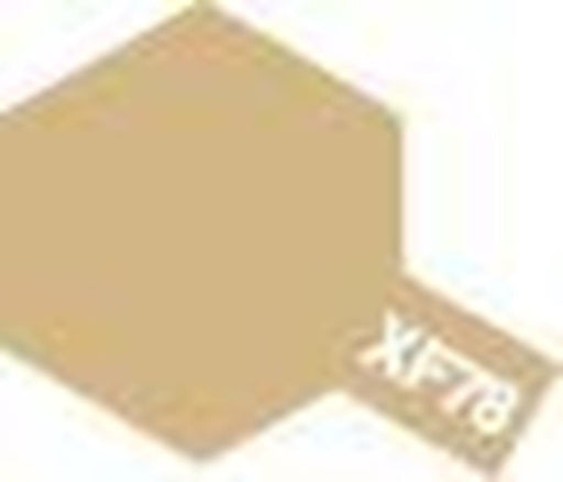 Tamiya 81778 XF-78 Flat Wooden Deck Tan Acrylic Mini Pottle 10ml (7540561838317)
