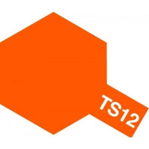 Tamiya 85012 TS-12 Orange Lacquer Spray 100ml (7540564001005)