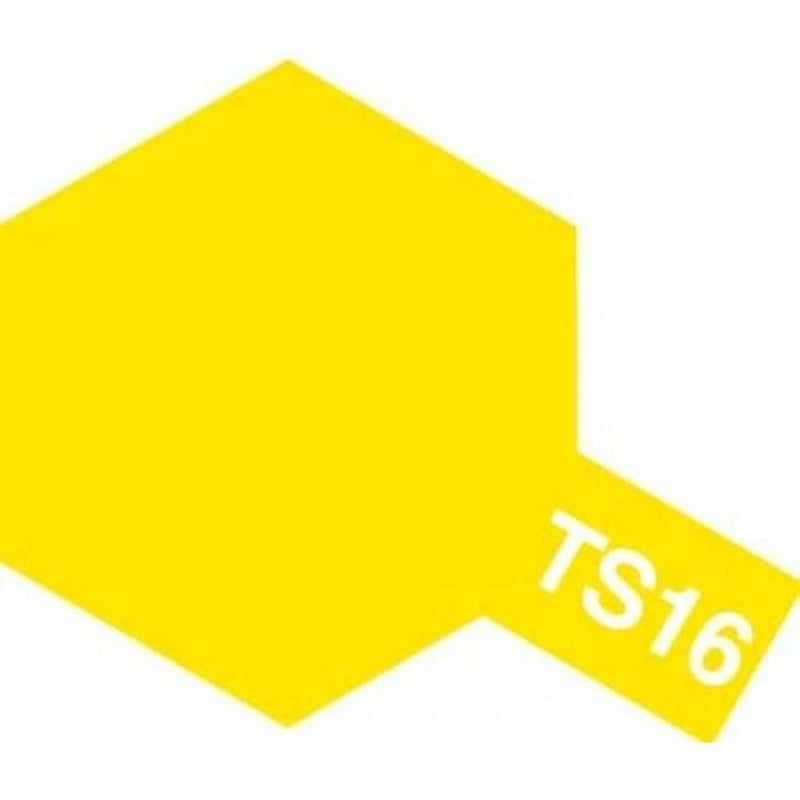 Tamiya 85016 TS-16 Yellow Lacquer Spray 100ml