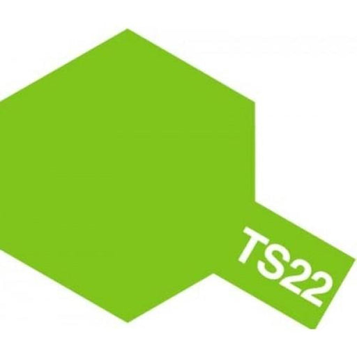 Tamiya 85022 TS-22 Light Green Lacquer Spray 100ml (7540565311725)