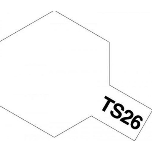 Tamiya 85026 TS-26 Pure White Lacquer Spray 100ml (7667569426669)