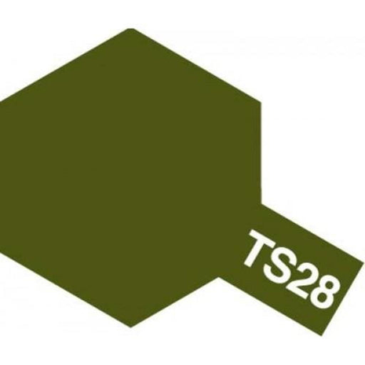 Tamiya 85028 TS-28 Olive Drab 2 Lacquer Spray 100ml (7667569983725)