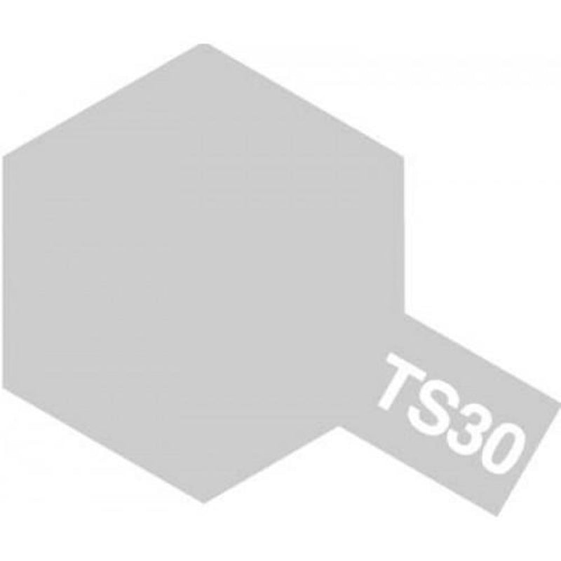Tamiya 85030 TS-30 Silver Leaf Lacquer Spray 100ml