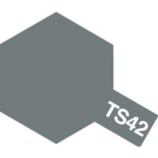 Tamiya 85042 TS-42 Light Gun Metal Lacquer Spray 100ml (7540567441645)