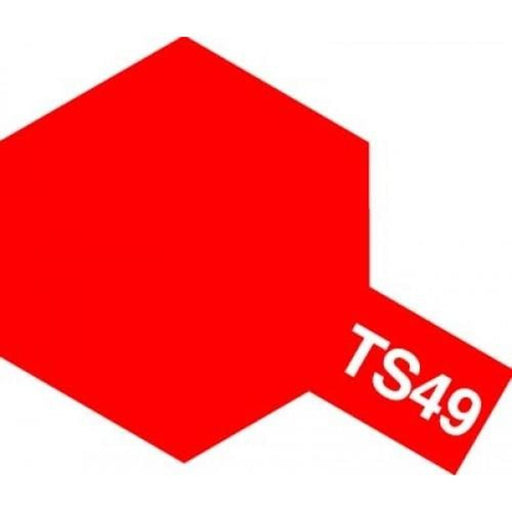 Tamiya 85049 TS-49 Bright Red Lacquer Spray 100ml (7667571327213)