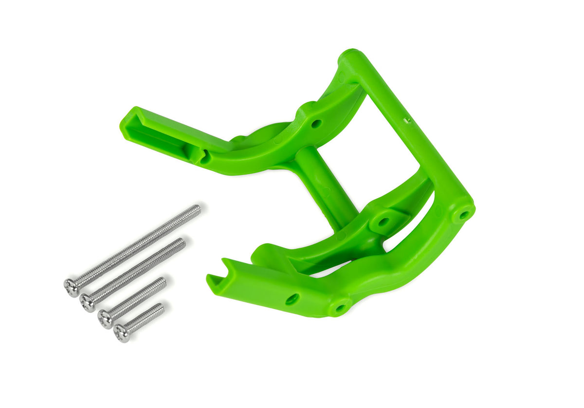 Traxxas Bar Mount &amp; Hardware Green (Stampede, Rustler, Bandit) RC Wheelie Bar - 3677 - TRX3677-GRN