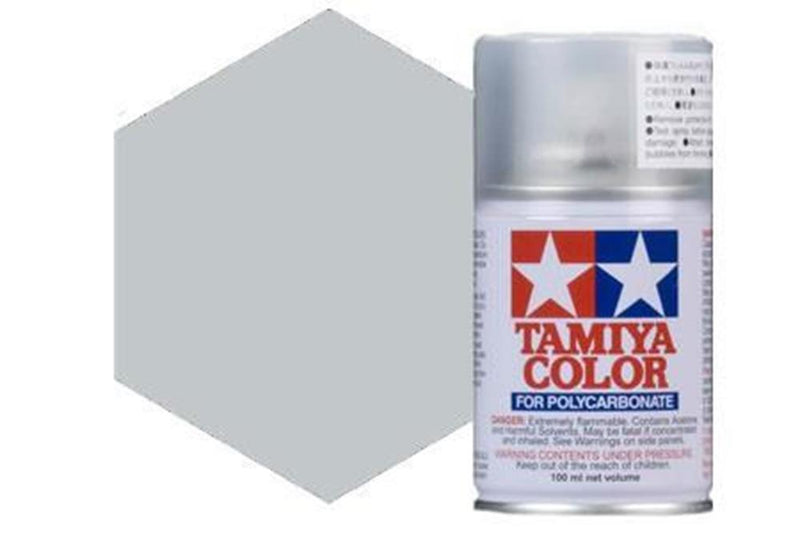 Tamiya 86012 PS-12 Silver Polycarbonate Spray 100ml